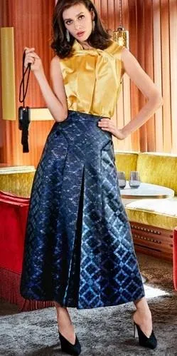[Burda Style] Юбка №123. Выкройка из Burda №1-2019