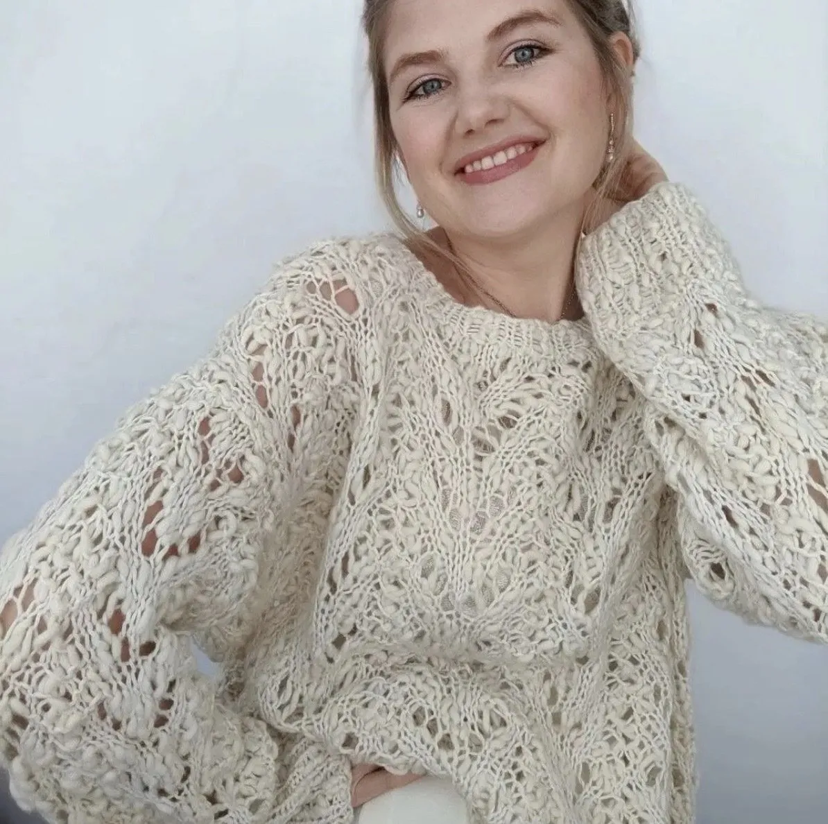 [morozova_ja] Джемпер Фактурный ажур (Юлия Морозова)