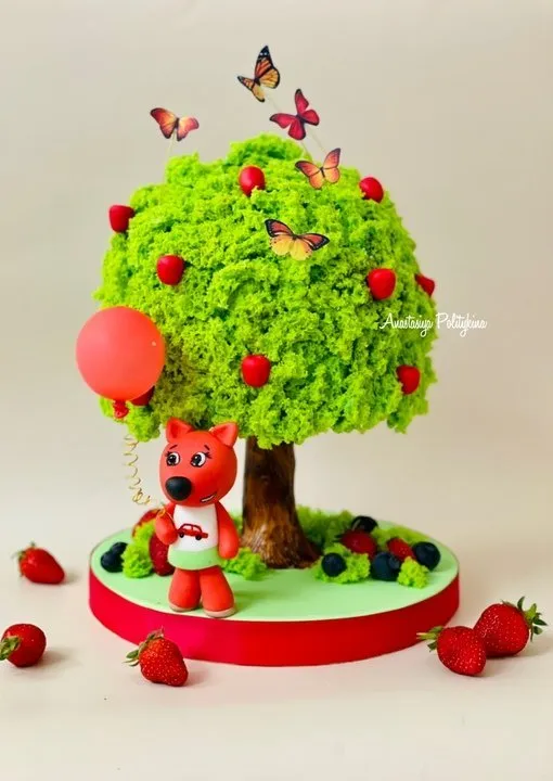[anastasiya_bakery] Антигравитационный Торт Дерево (Анастасия Политыкина)
