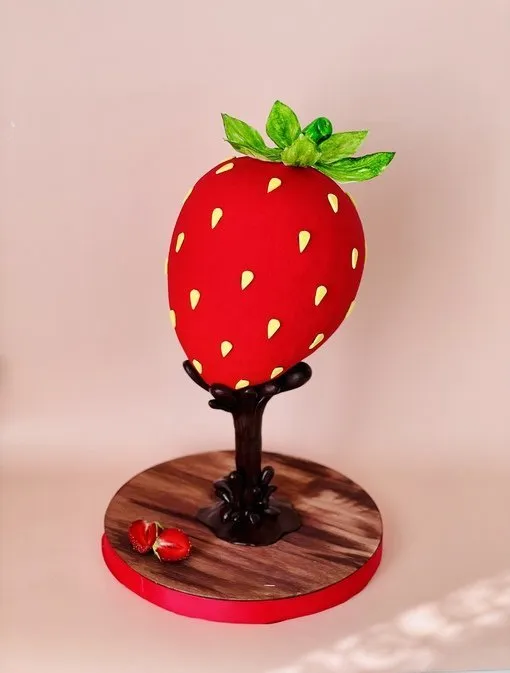 [anastasiya_bakery] Торт Клубника в шоколаде (Анастасия Политыкина)