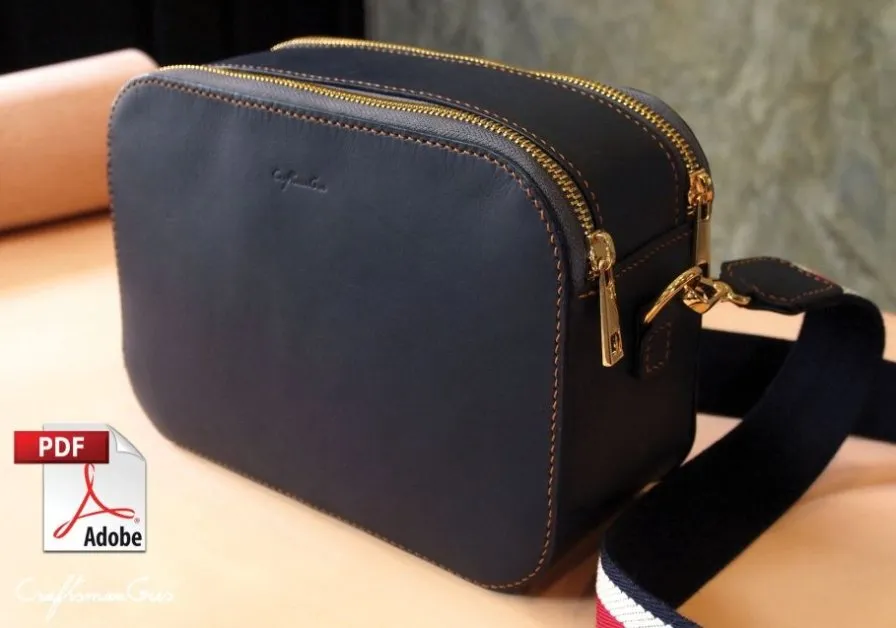 Выкройка сумки из кожи «Toaster Bag» (Craftsmangus)