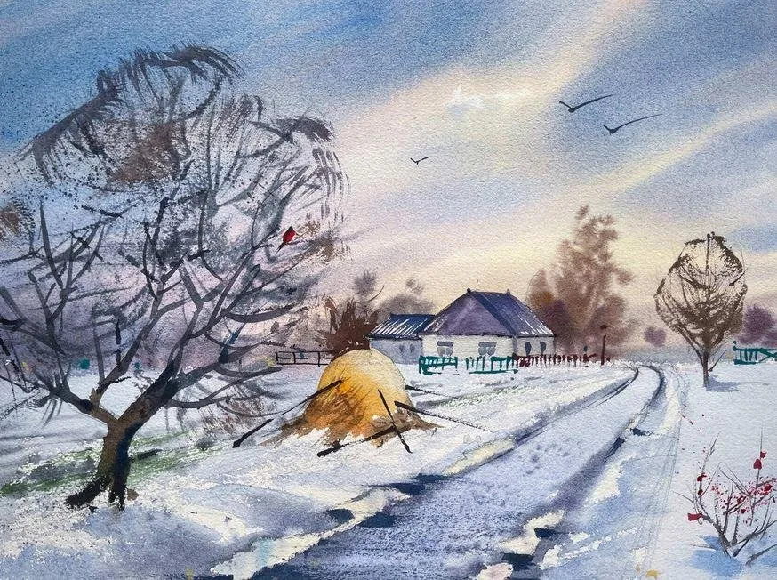 [OneHobby.School] Такая разная зима. Тариф Минималист (Евгения Саламатина)