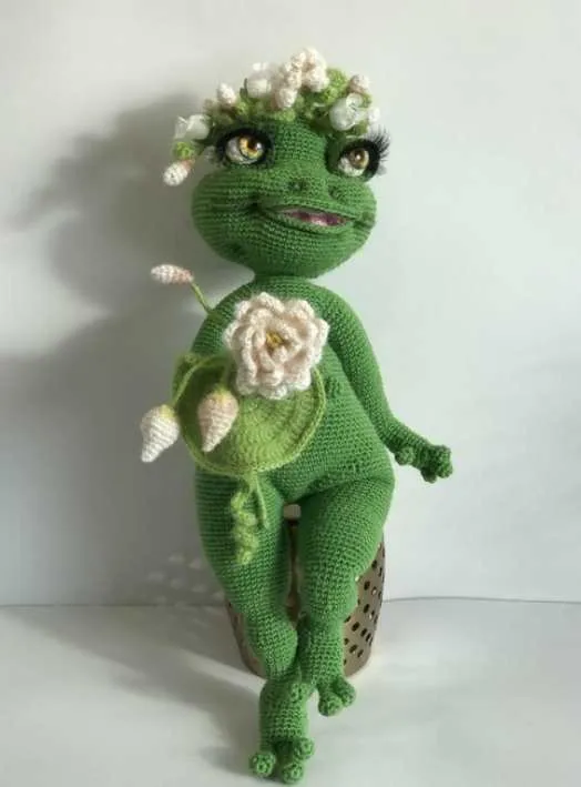 [RimArt_Handmade] Лягушка Ким (Rima Garsviene)