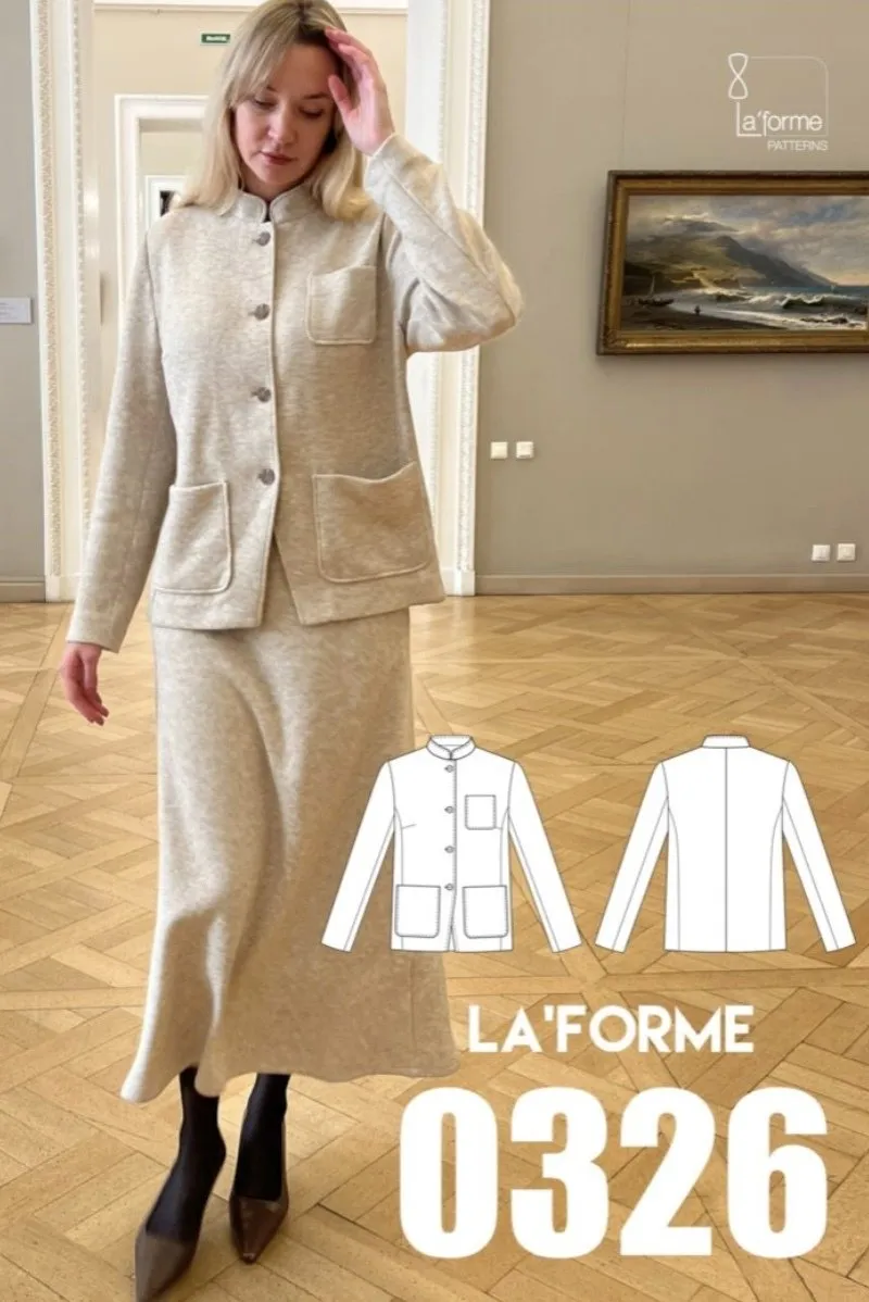 [LaForme] Жакет 0326. Размер 42-54. Рост 164 (София Ерошевская)