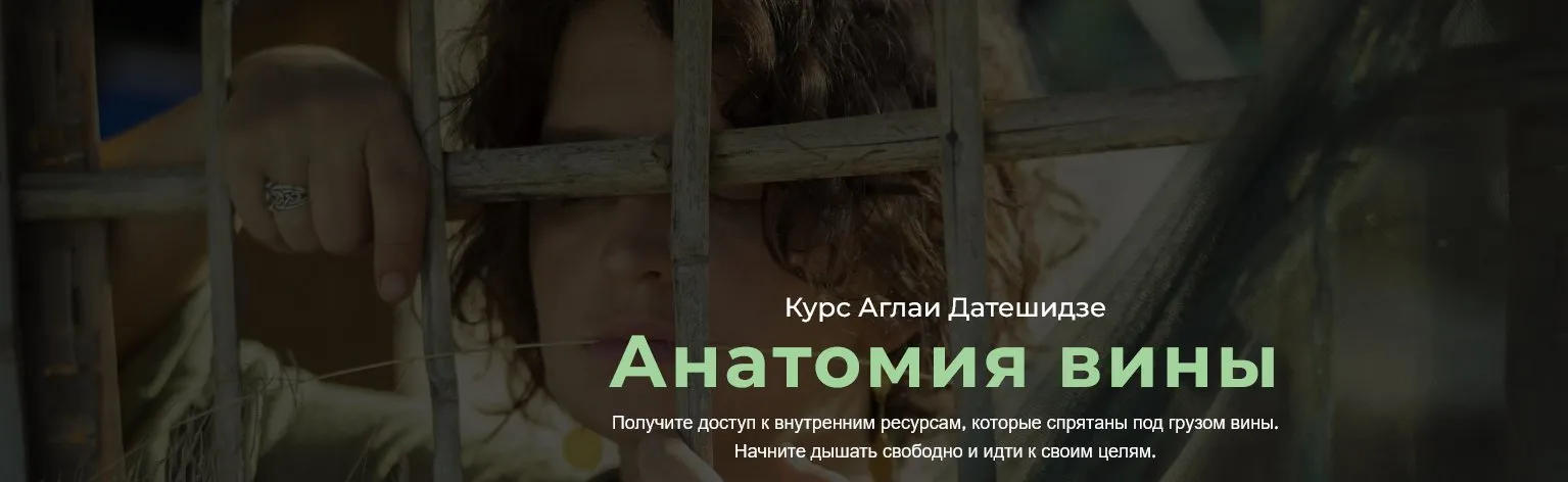 Анатомия вины (Аглая Датешидзе)