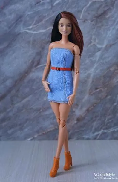 [YG Dollstyle] Платье бюстье для Барби (Юлия Грамотнева)