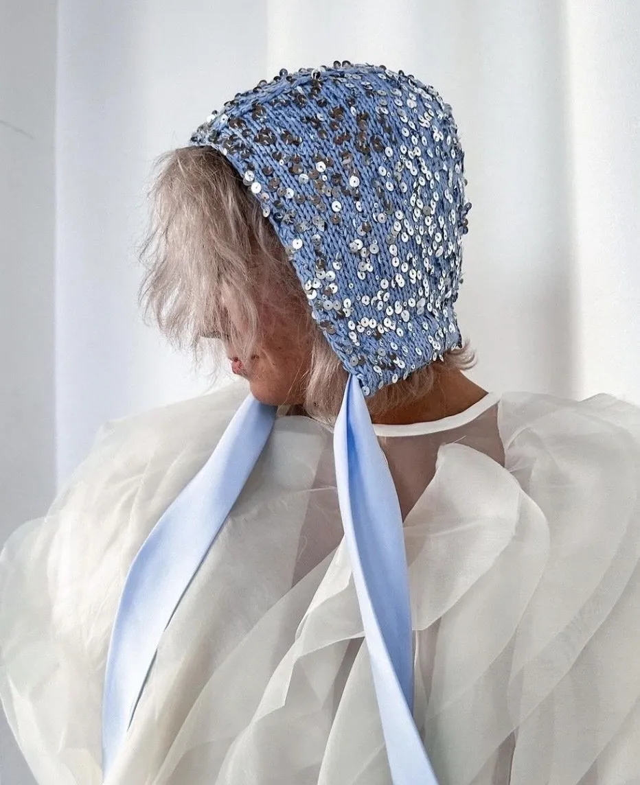 [suturina_knit] Чепчик Pretty Bonnet (Анна Сутурина)
