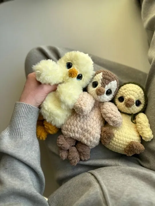[Aleksa_PlushWorld] Мини Пингви и Цыпа (Александра Пушкина)
