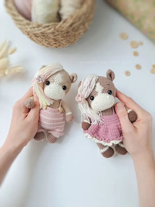 [handmade_kids_world] Лошадка Амели (Ксения Кучаева)
