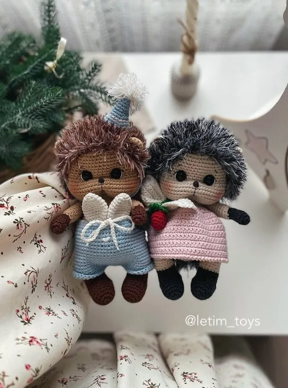 [Letim_toys] Ёжики (Леся Коновалова)