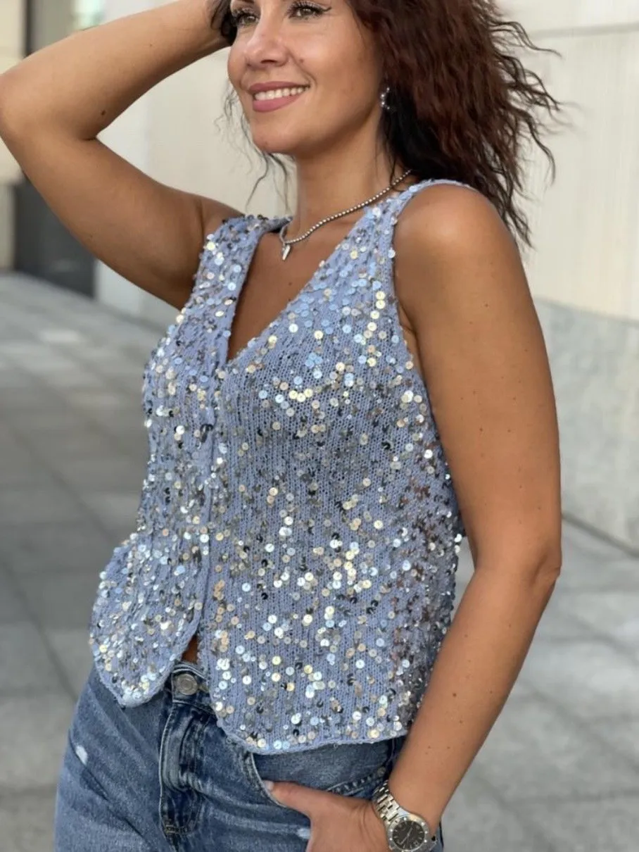 [anastasiya_alekseichik] Жилет Shiny vest (Анастасия Алексейчик)