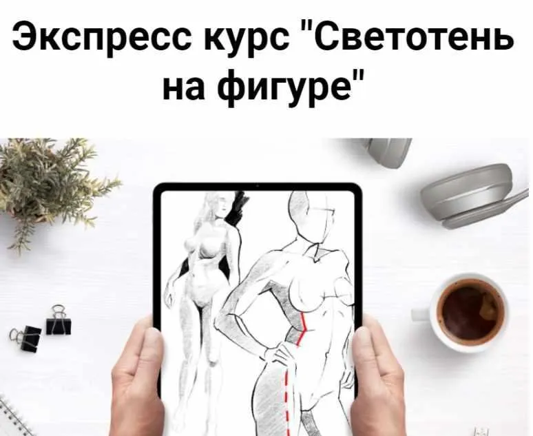 [procreateschool] Экспресс курс «Светотень на фигуре» (Светлана Скляр, Евгения Назарова)