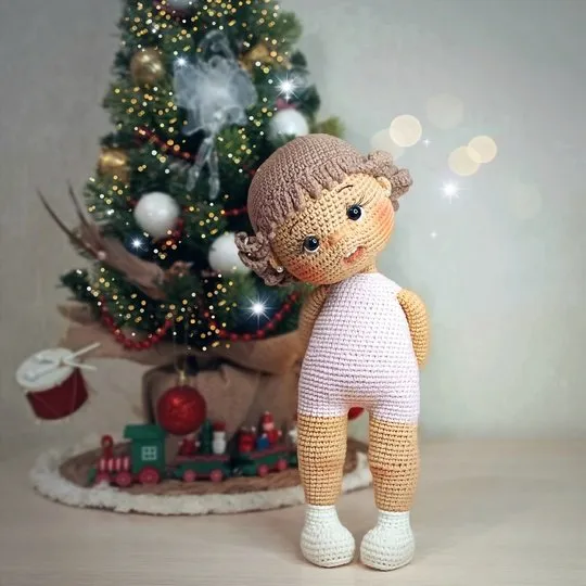 Кукла Дуняша. Без одежды (Марина Лукашенко)
