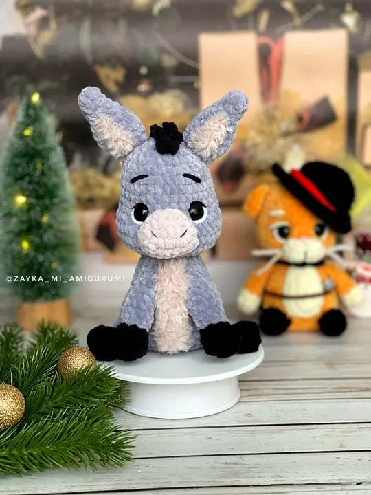 [zayka_mi_amigurumi] Ослик (Миранда Стешакова)