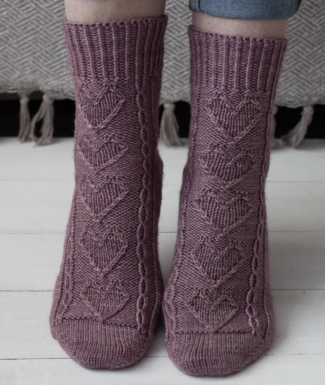 [katya_knits ] Носки Люблю (Екатерина Горбачева)