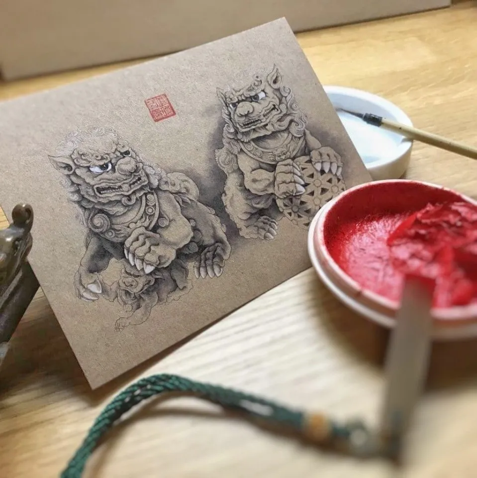Каменные львы (Валерия Рудина)