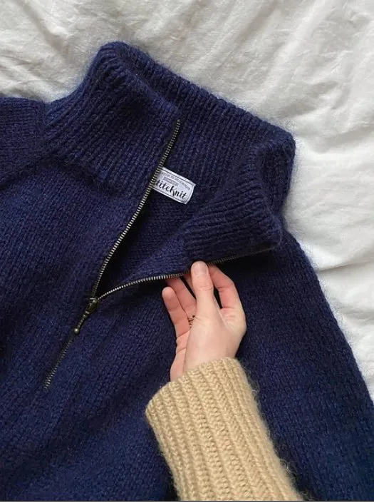 Мужской свитер Zipper Sweater - Man (Petiteknit)
