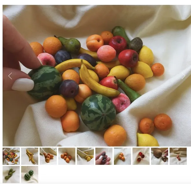 Курс по лепке фруктов (piti_toys)