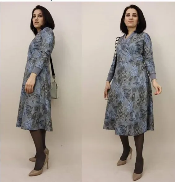 Платье из экокожи (Ирина Вард)