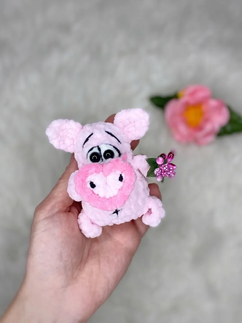 [Zheltova_toys] Поросенок (Светлана Желтова)