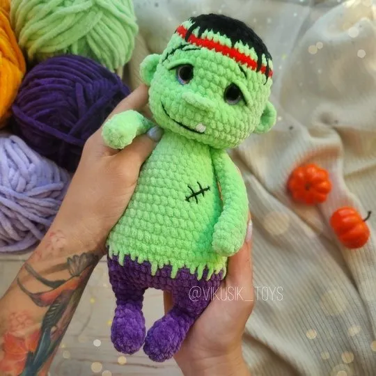 [Vikusik_toys] Франкенштейн (Виктория Кравченко)