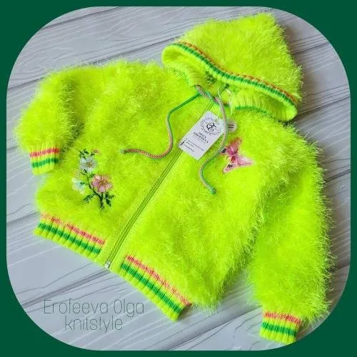 [olga_knitstyle] Детская курточка из травки (Ольга Ерофеева)