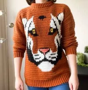 Свитер Tiger (Willow Crochet)