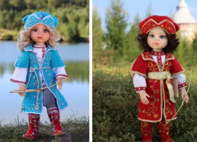[Olenochka] Иван Царевич. Наряд крючком для кукол Паола Рейна (Ольга Корчагина)