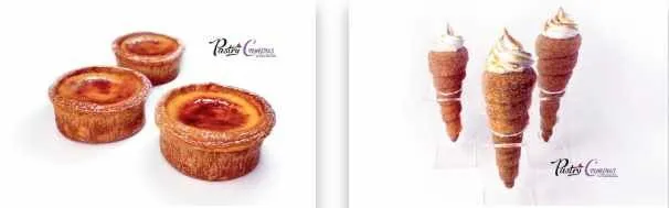 [Pastry Club] Кондитерский клуб. Сентябрь 2022. Слоёные трубочки с белковым кремом и Сливочные португальские пирожные (Мария Селянина)