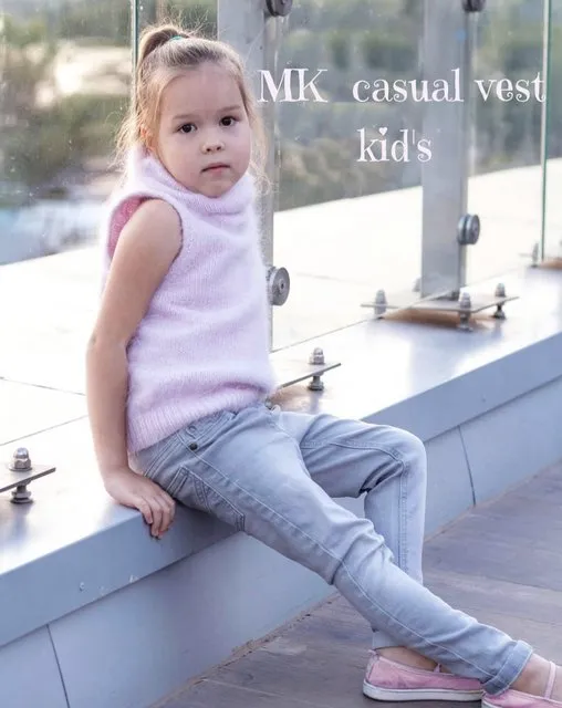 Мастер класс casual vest kids (Алена Михайлова)