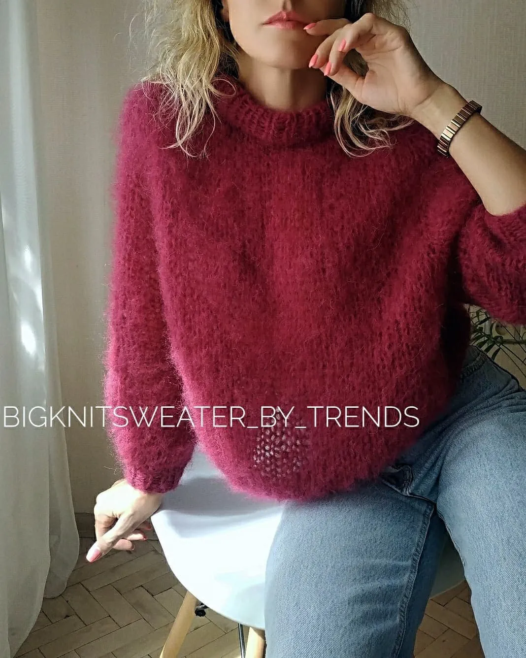 Джемпер Bigknitsweater_by_trends (trends_knitting)