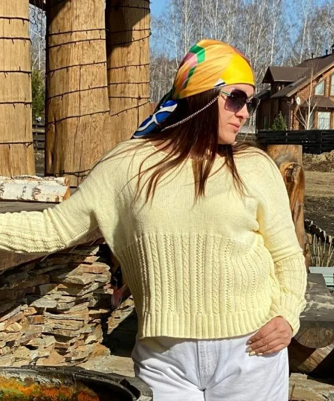 Джемпер Summer (olga_chel_knitting)