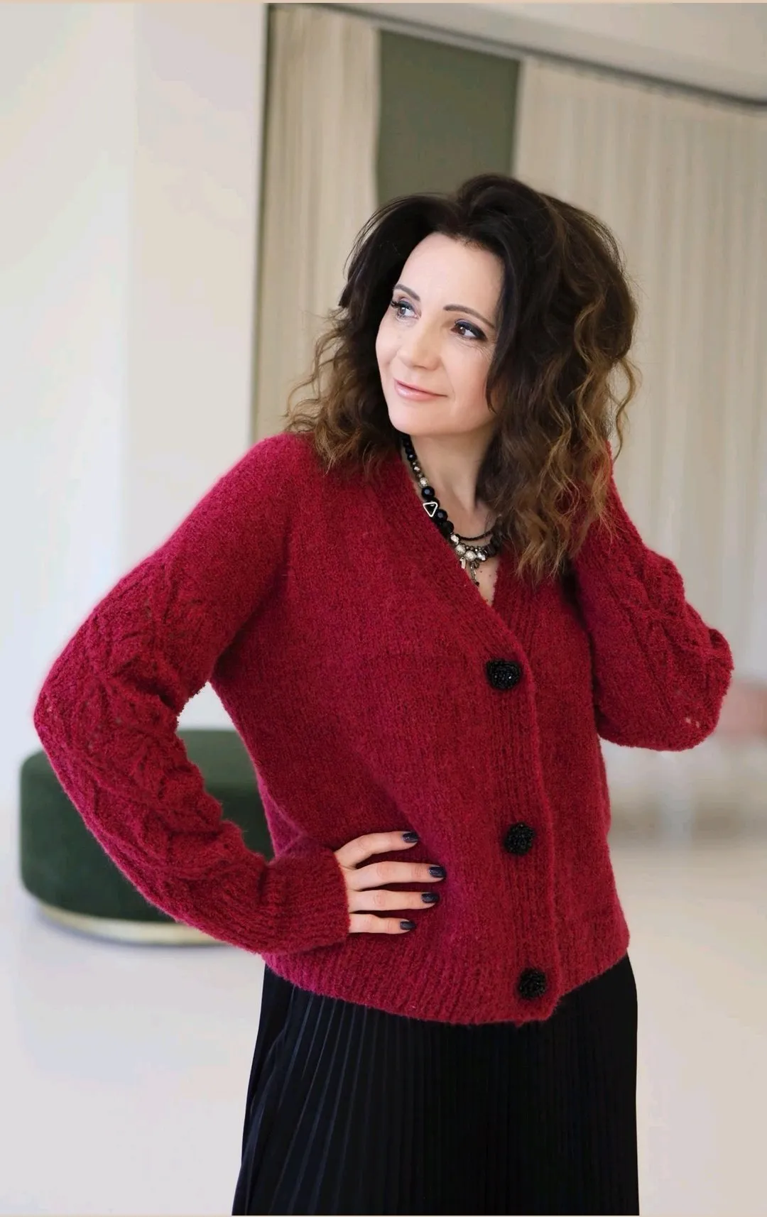 [vikistyle_knitting] Кардиган Витражи (Виктория Сычик)