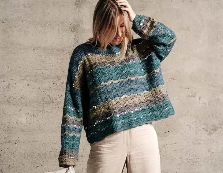 [Flight knit eat] Джемпер Reflection (Елена Харлап)