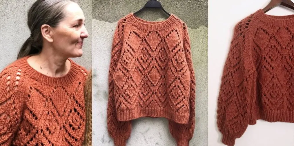 Ажурный джемпер Clotilde (Пэрнил Ларсен)