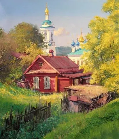 [Школа импрессионизма] Русский мотив (Игорь Сахаров)