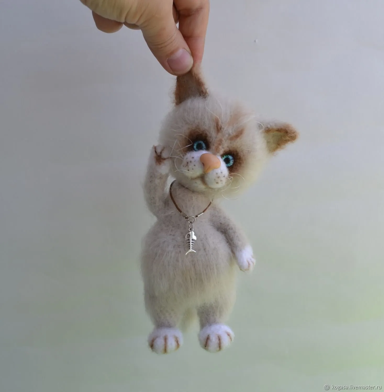 Котёнок Баксик (крючок) (Галина Бурова)
