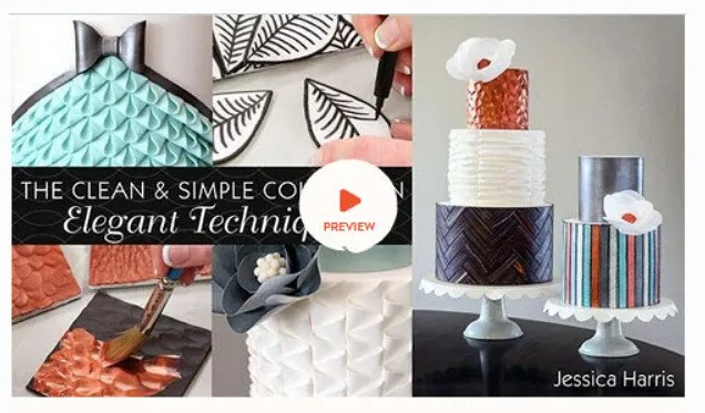 [Craftsy] Элегантные техники украшения торта (Джессика Харрис)