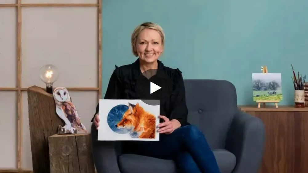 [Domestika] Выразительные портреты животных акварелью. Expressive Animal Portraits in Watercolor (Сара Стоукс)