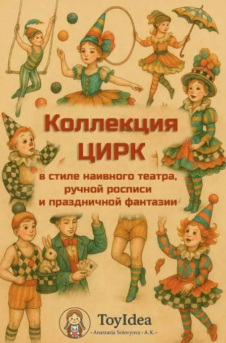 [toyidea] Цирк. В стиле наивного театра. Артбук