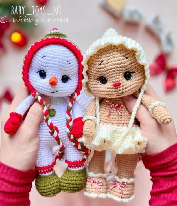 [Baby_toys_nt] Снежок и Пряня (Надежда Панкова)