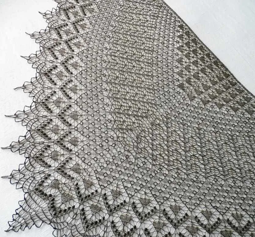 Шаль Восточные пряности (Ольга Бочкарева)
