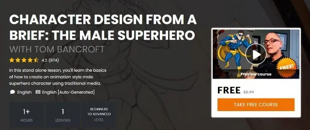 [21-draw] Дизайн персонажа: супергерой / Character Design from a Brief: The Male Superhero
