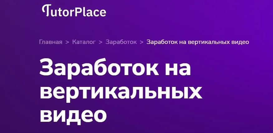 Заработок на вертикальных видео (Александр Орлов)