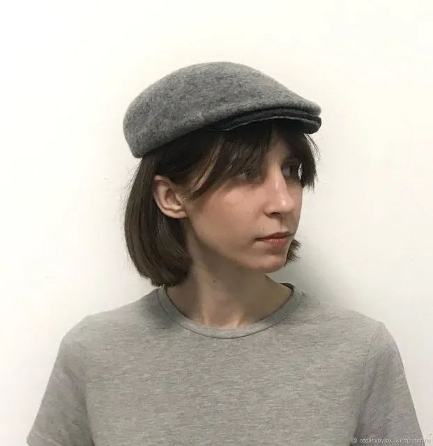 [Академия войлока] Валяная кепка   (Катерина Алексеева)