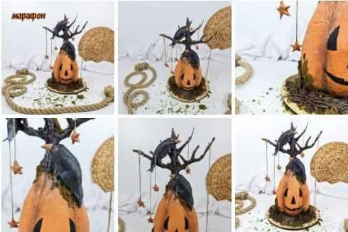 Онлайн-марафон по 3D торту Haloween (Ольга Громак)