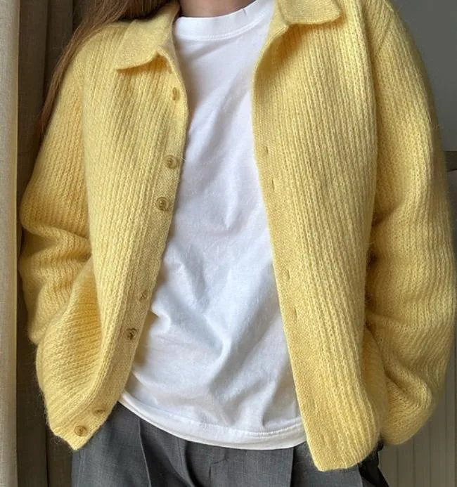 Кардиган с воротником Шанталь (Moreca knit)