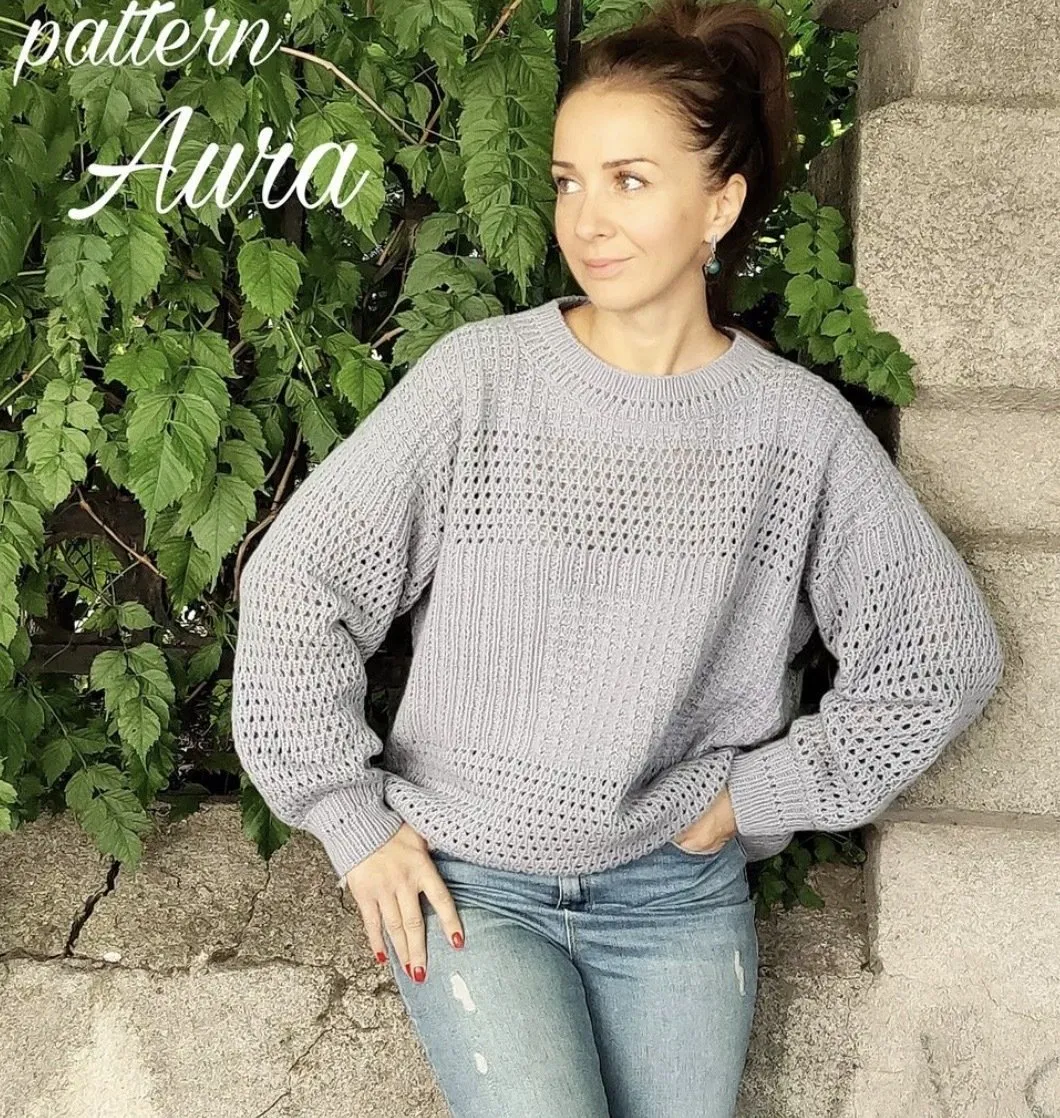 Джемпер Аura (knit_inka)