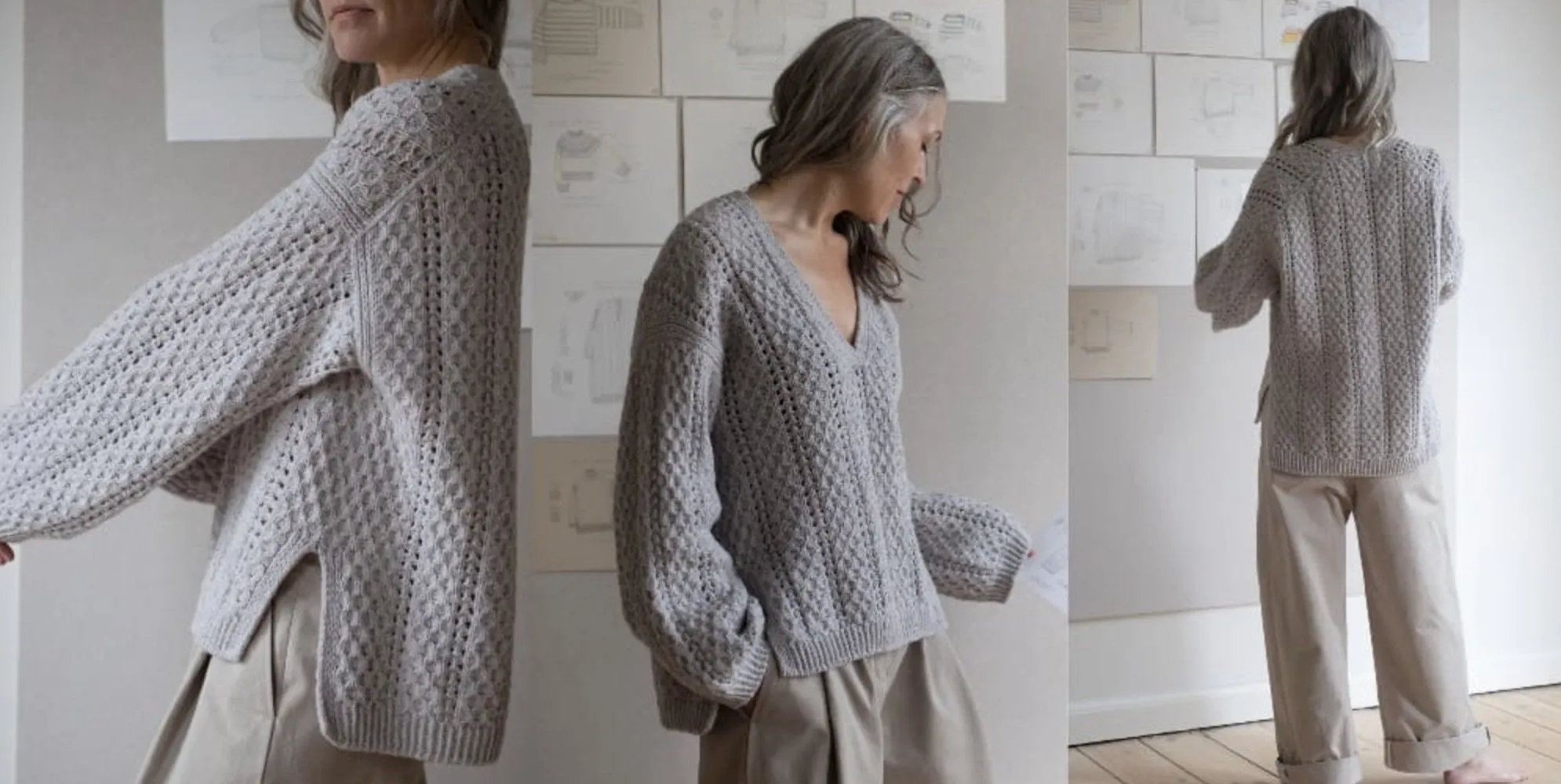 Пуловер Comma V-Neck (Anne Ventzel)