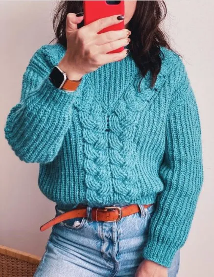Свитер Air (katusha_knitting)